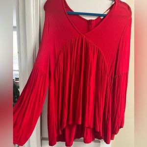 Anthropologie - Eri + Ali - Button Back Flowy Top